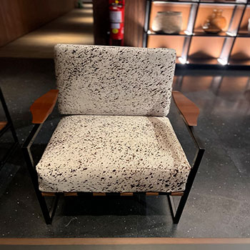 Sillón Cuadrado con Reposabrazos