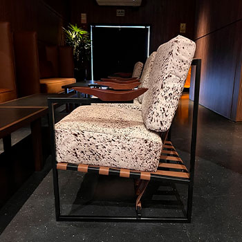 Sillón Cuadrado con Reposabrazos