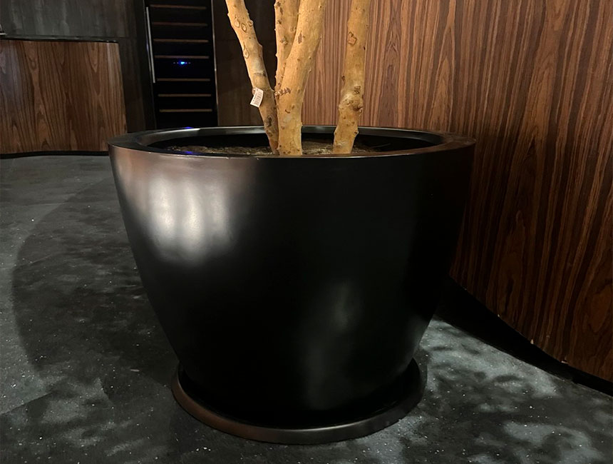 Repintado de Accesorios (Bases de Maceteros)