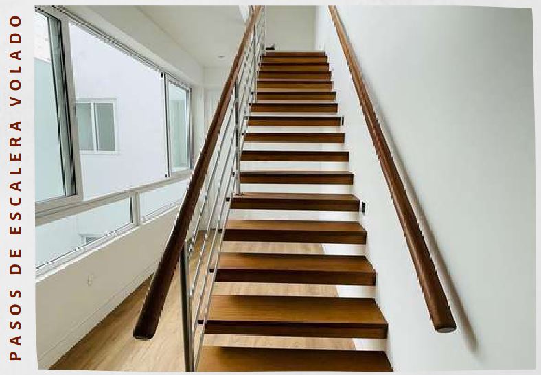 Fabricación de pasos de escalera