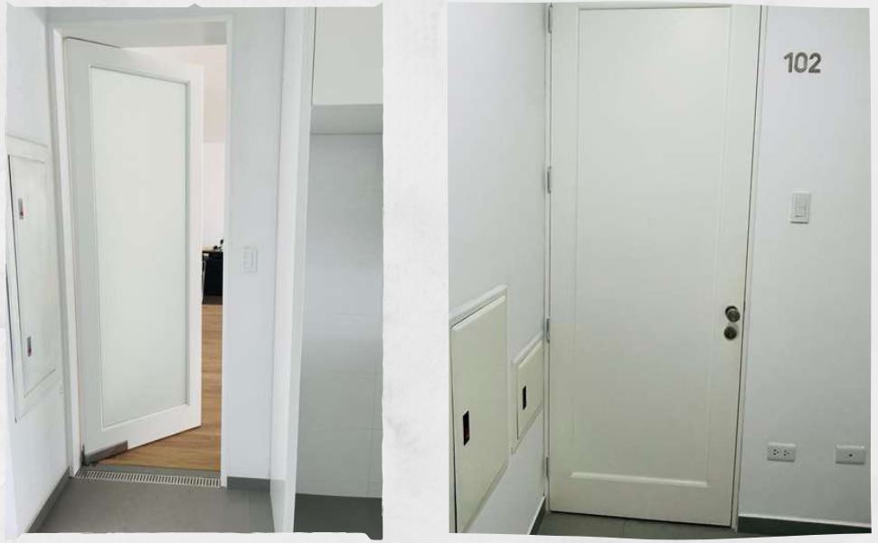 Fabricación e instalación de puertas contraplacadas